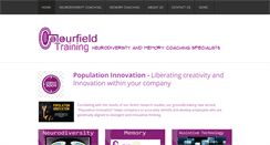Desktop Screenshot of colourfieldtraining.com